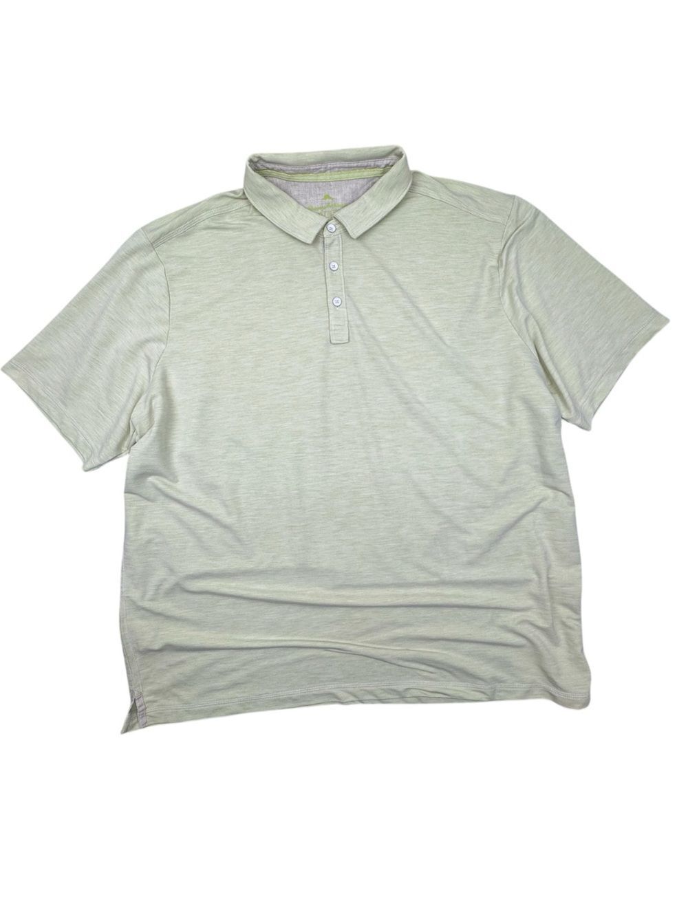 Tommy Bahama Mens Coasta Vera Polo Shirt, light Lime Green 2XL Tall
